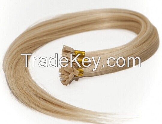 pre-bonded hair extension / Flat tip hair extension