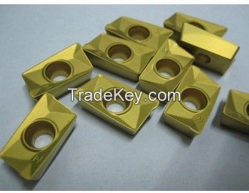 yellow/black cnc indexable carbide cutting insert tool APKT/APMT160408