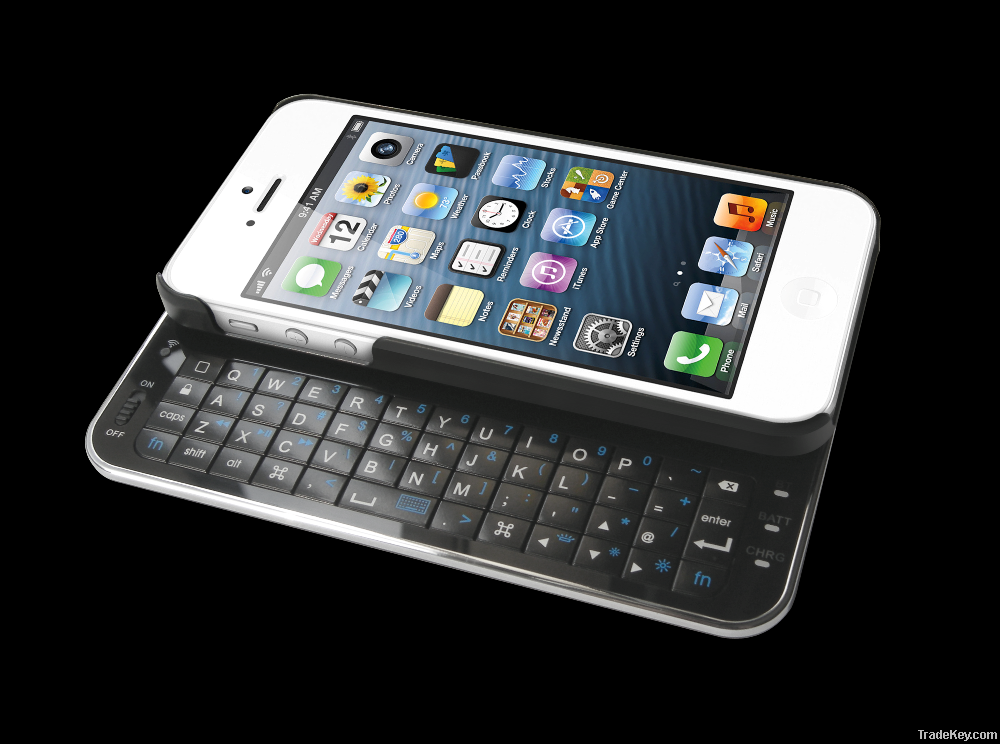 TouchEZ Slideout Keypad Case for iPhone 5/5s/5c