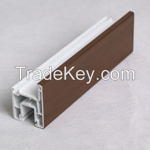 u-shaped plastic profile for sliding window laminated crafts