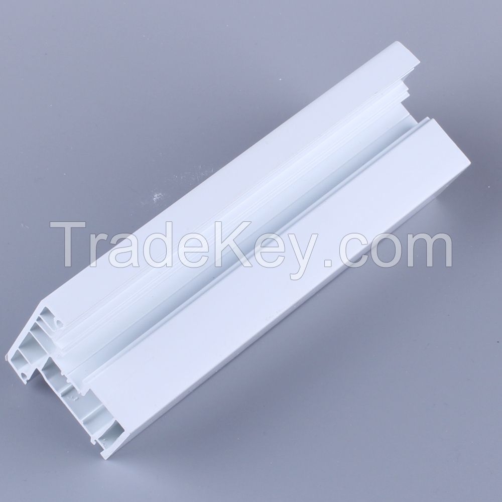 Plastic upvc profile for window and door white color