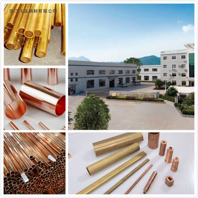 straight copper tube (C11000, C12200, C27000, C27200, C28000)