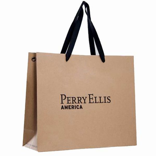 High quality kraft paper bags for shopping