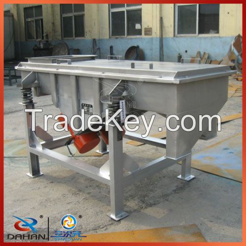 1-deck vibrator stone gravel rectilinear vibrating sieve for sand