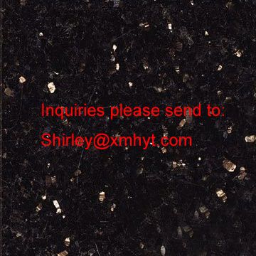 Black galaxy granite