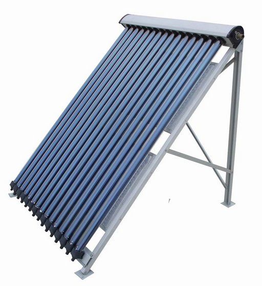 Heat pipe solar collector