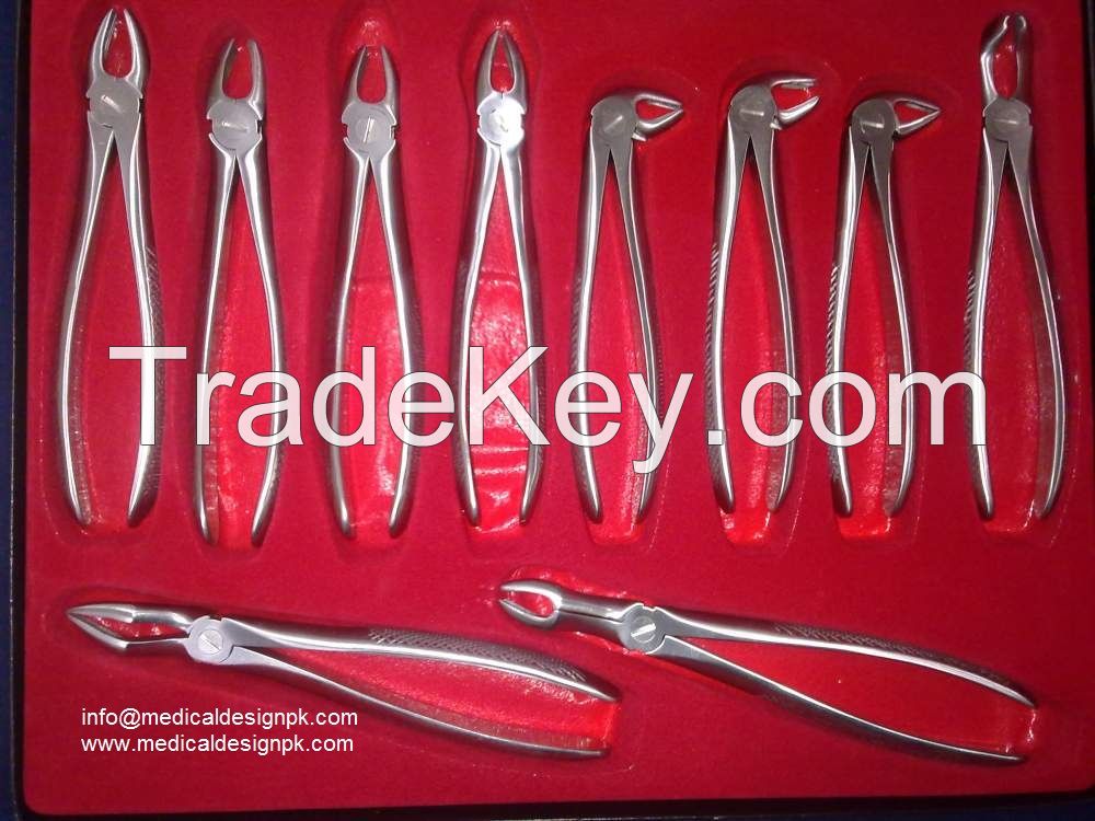 Dental Instruments Extarcting Forceps