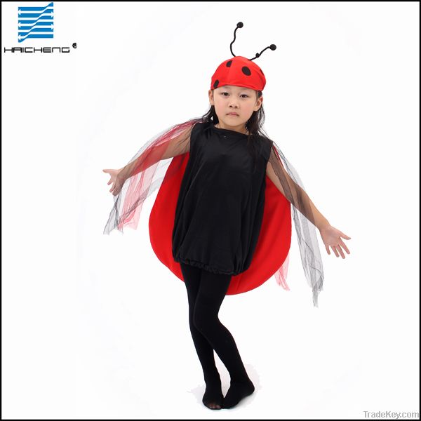 Wycostumes Child Lady bug animal costumes vest for halloween