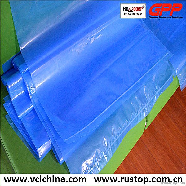 VCI Corrosion Inhibitive ziplock re-sealable zipper bag, reclosable bag