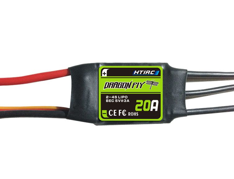 HTIRC Dragonfly 20A Multi-Rotor Brushless ESC 2-4S