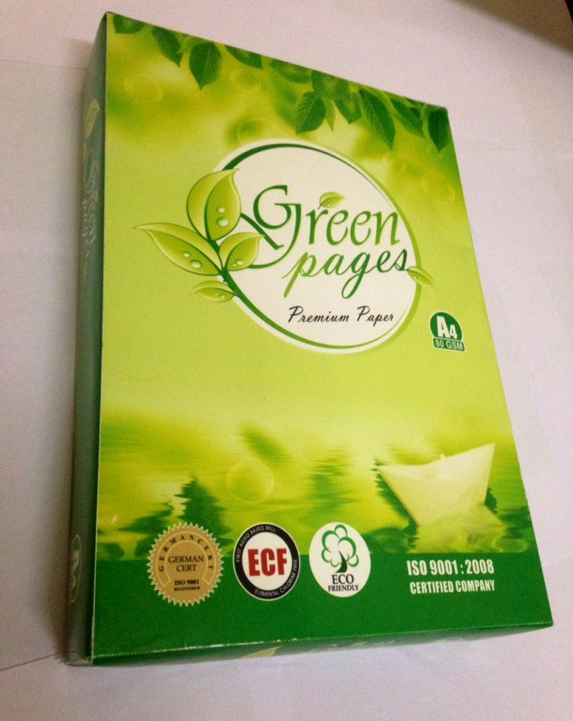 GREEN PAGES A4 COPIER PAPER