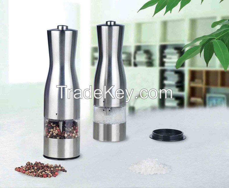 Electric Pepper/Salt Mill Grinder