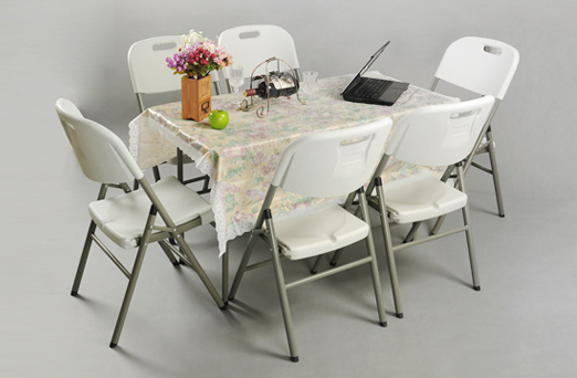 4ft plastic folding table