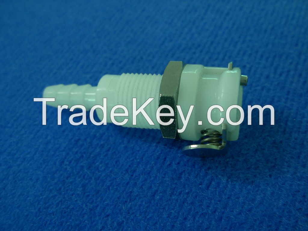 Pneumatic hemostat female connector