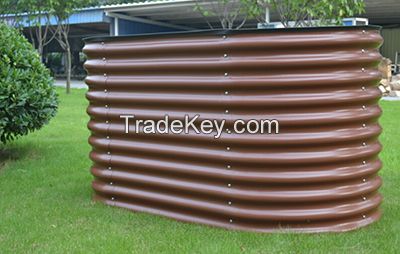 galvanized steel garden bed