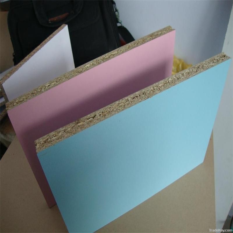 E0 E1 E2 melamine faced particle board chipboard flakeboard factory