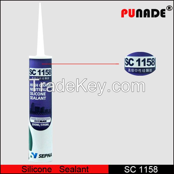 High Quality General Purpose RTV Silicone Sealant (SC1158)