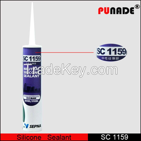 High Grade Neutral Silicone Sealant for Glass(SC1159)