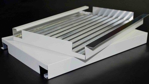 Hook-on Aluminum Corrugated Panels