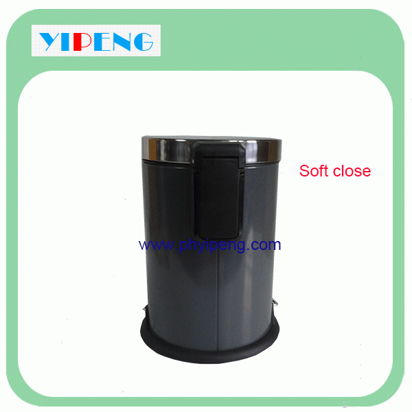 Round pedal dust bin