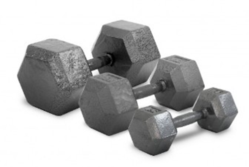 Cast Iron Hex Dumbbell