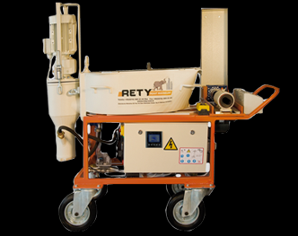 Plastering machine