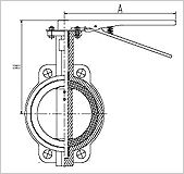 Manual Wafer Butterfly Valve