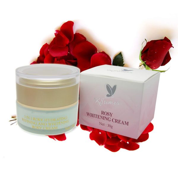 New arrival speckle removal rose face whitening cream for dark skin