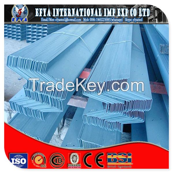 Q235 Cold Bend Galvanized Z Beam High Quality