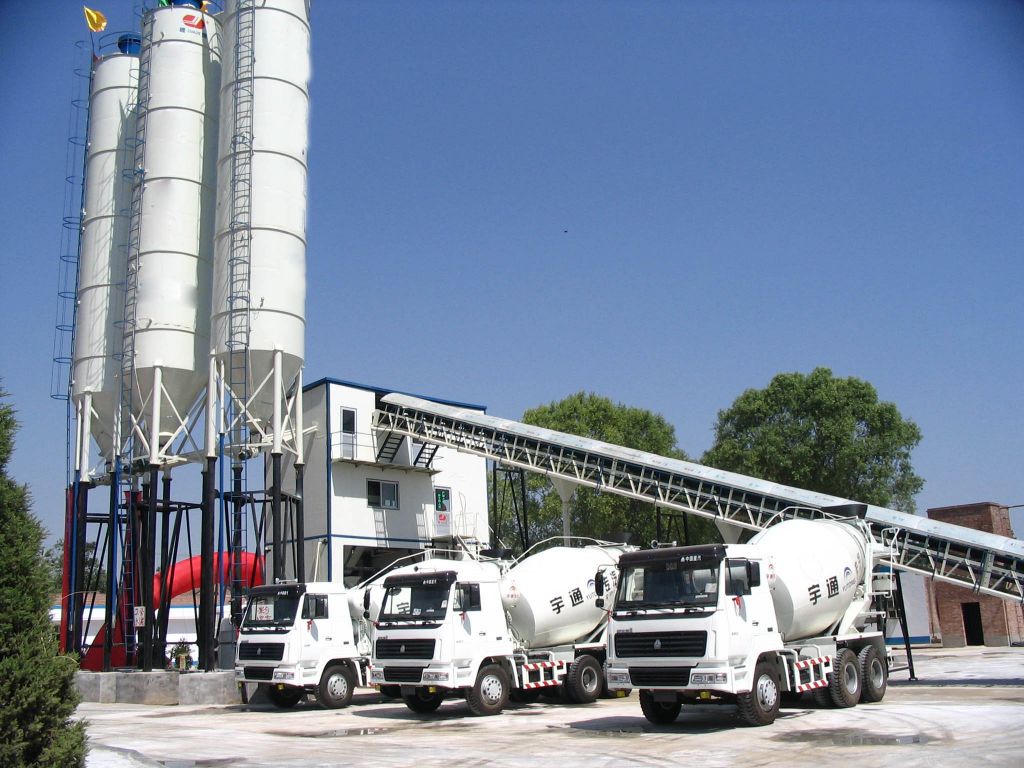 HZS90 Concrete Batching Plant