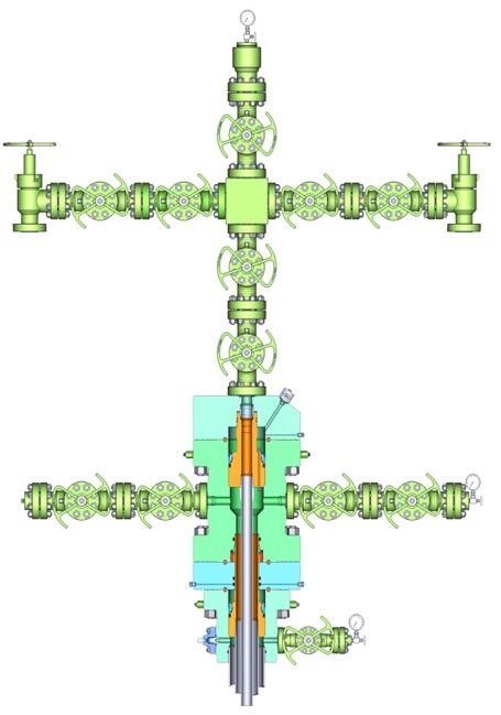 All metal seal wellhead equipment