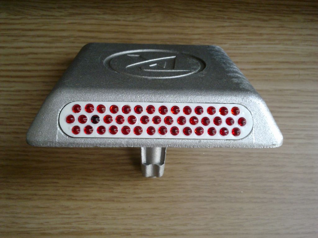 Aluminum Road Stud (Cat Eye)