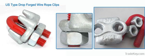 US Type Drop Forged Wire Rope Clips