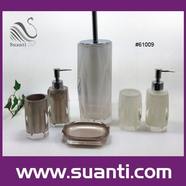 High quality resin bathroom set , bathroom accessories