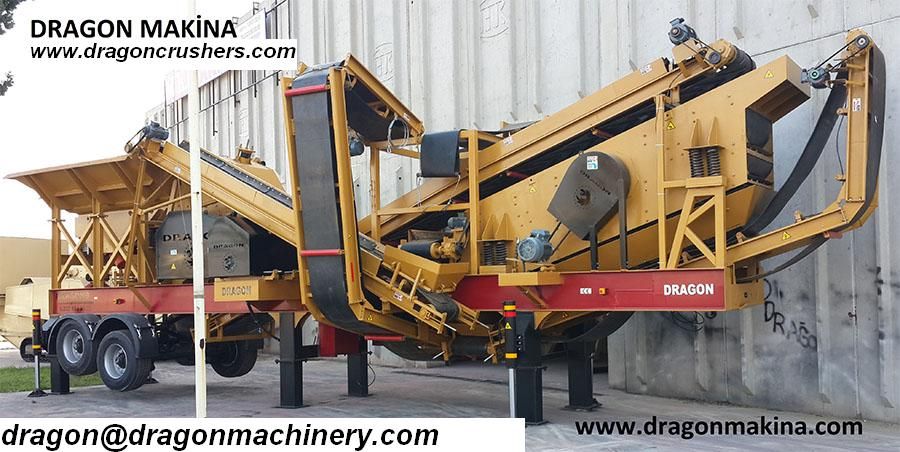 Mobile Crushing plant - Screening Plant - dragon crusher