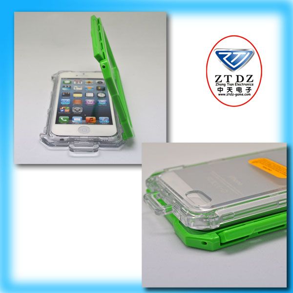 China hot selling accessories for iPhone 5 waterproof case