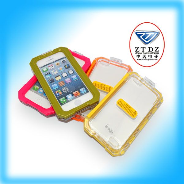 China hot selling accessories for iPhone 5 waterproof case