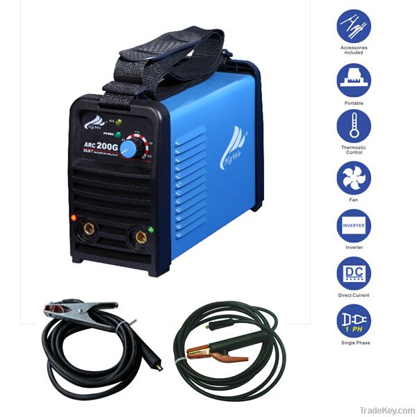 Portable DC inverter welding machine MMA / ARC200