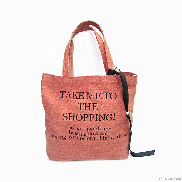 High quality printed canvas shopping bags gifts bags of special design
