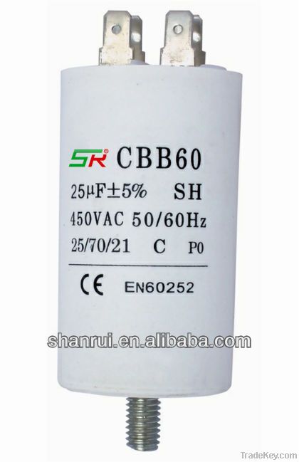 ROHS Complicant AC motor Capacitor CBB60