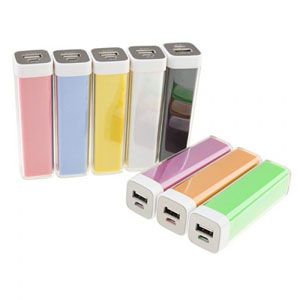 2600mAh Power Bank External Portable Emergency Rechargeable Powerbank