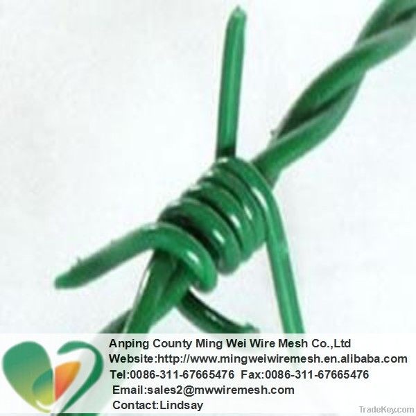 High quality barbed wire (factory)