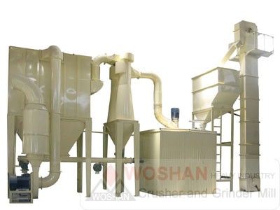 SHANGHAI  WOSHAN  ULTRAFINE GRINDING  MIL