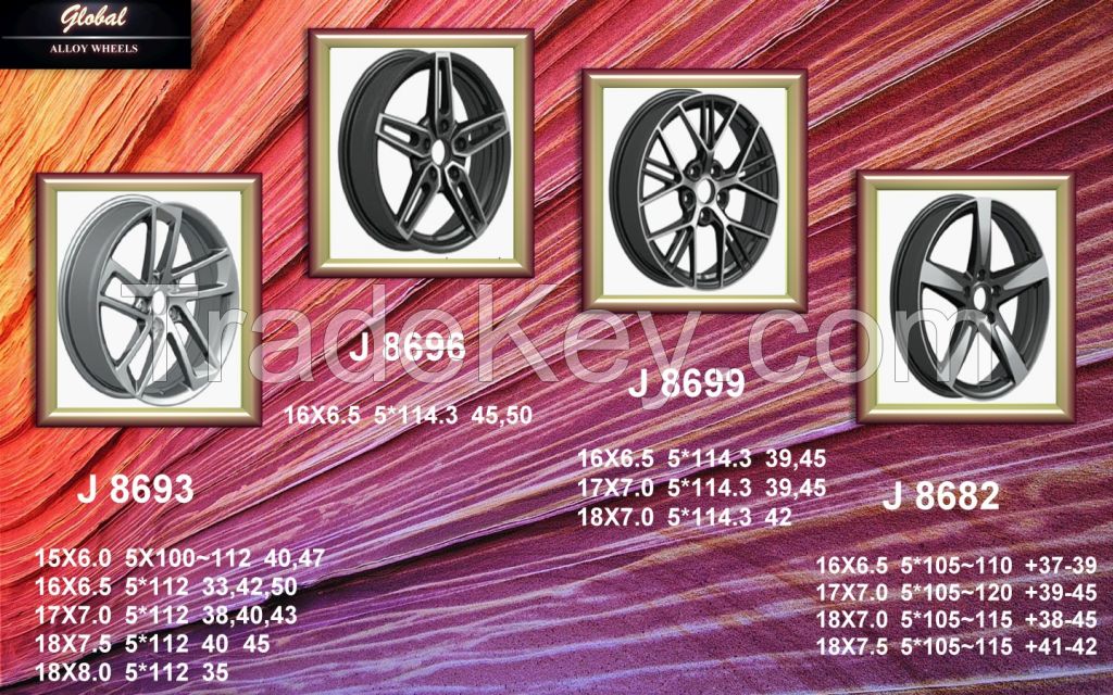  J SERIES ALLOY WHEELS