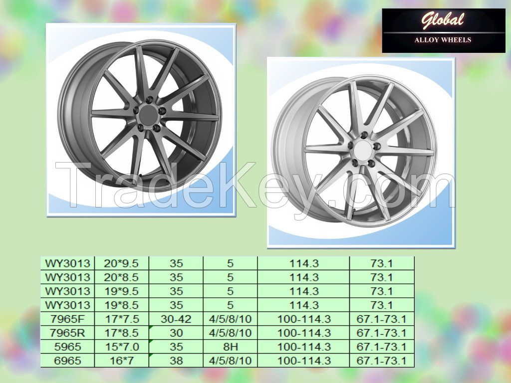 WY SERIES ALLOY WHEELS