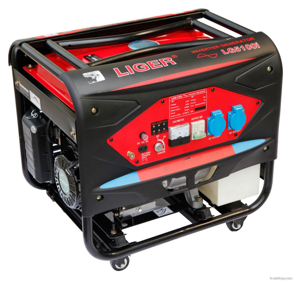 3.2kw sine wave portable inverter gasoline generator price