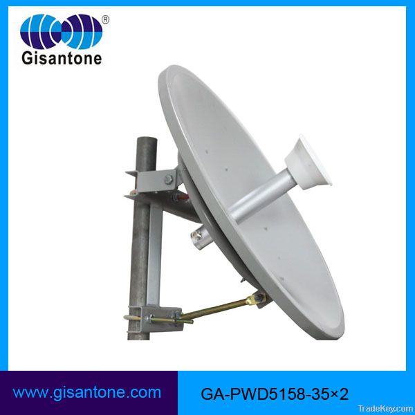 35dBi High Gain MIMO Dish Antenna