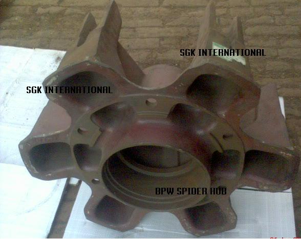 BPW 16Ton Axle Spider Hub