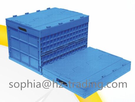 plastic folding carton or box or crate 760