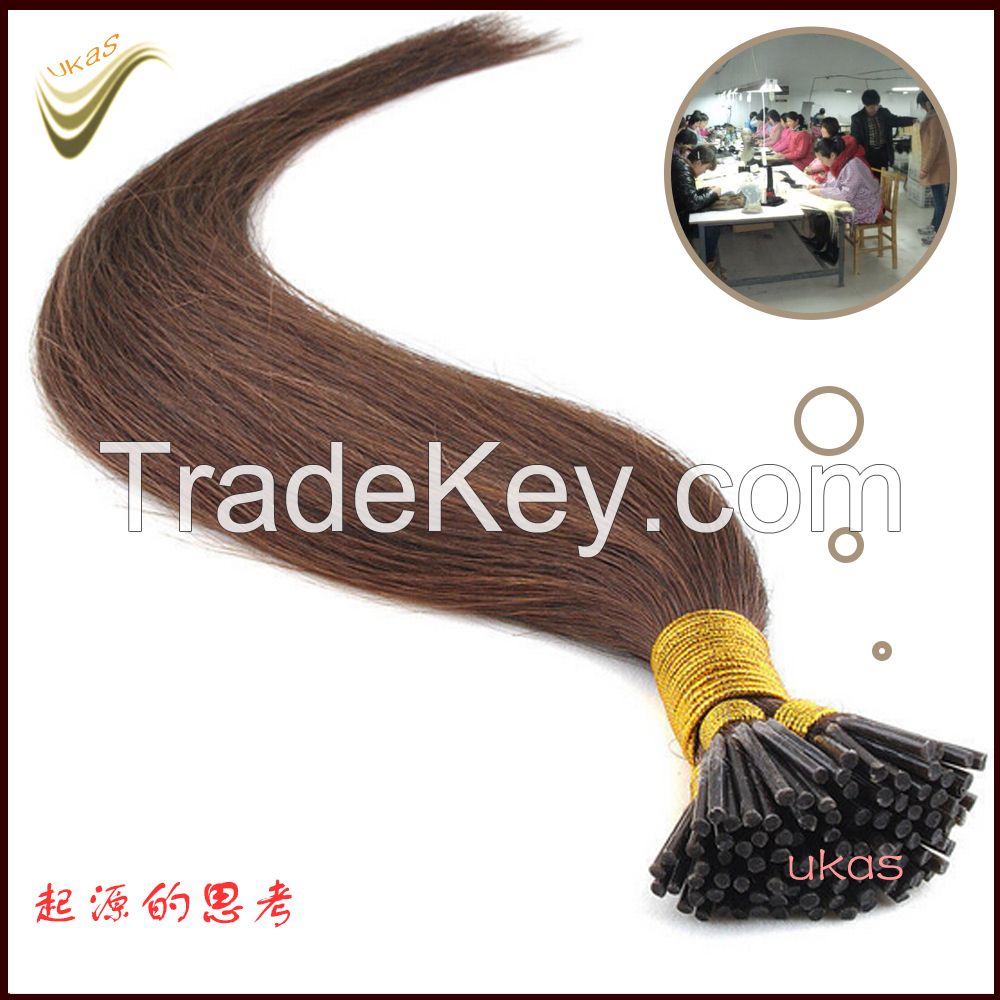 5A grade hair extension  Best quality European hair I tip hair extension 